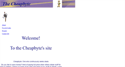 Desktop Screenshot of cheapbyte.com